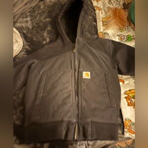 Carhartt Dark Gray Zip-Up Jacket